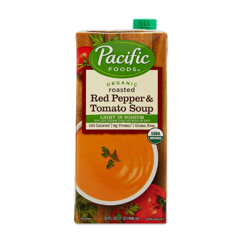 Light Sodium Roasted Red Pepper&Tomato Soup (946 ml)