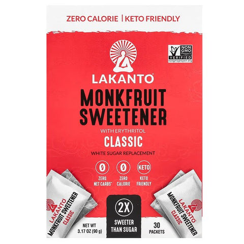 Monk Fruit Sweetener Classic 30Packets 91g