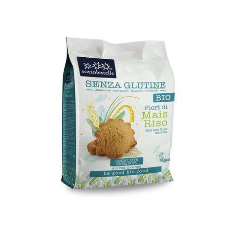 Organic Gluten-Free Corn & Rice Cookies (250g)