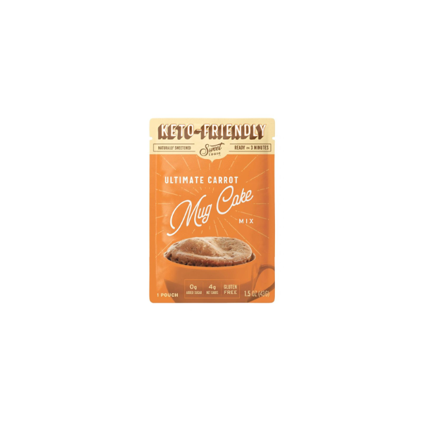 Sugar Free Carrot Mug Cake | KETohh | Low Carb, Gluten Free, Keto Treat