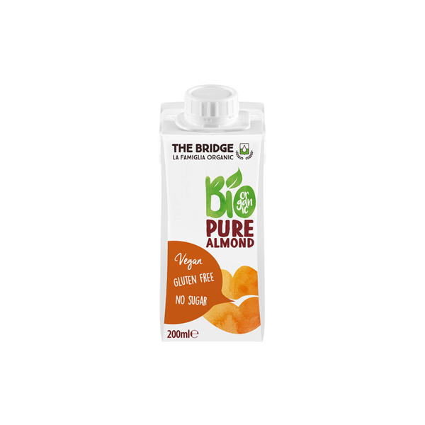 Organic Gluten Free Sugar Free Almond 6% Drink (200ml)