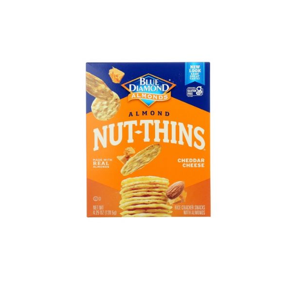 Nut-Thins Nut & Rice Cracker Cheddar (120.5g)