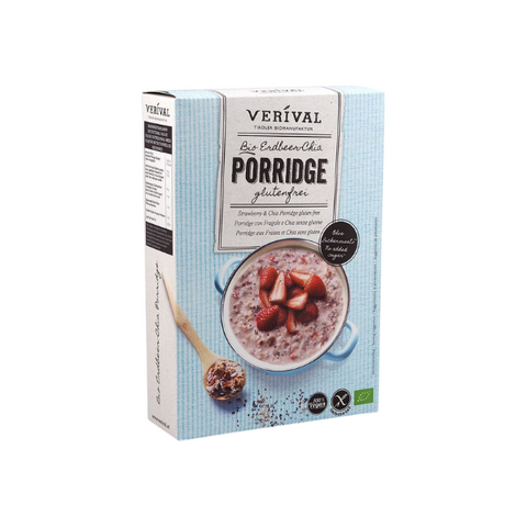 Organic Gluten Free Strawberry & Chia Porridge (350g)