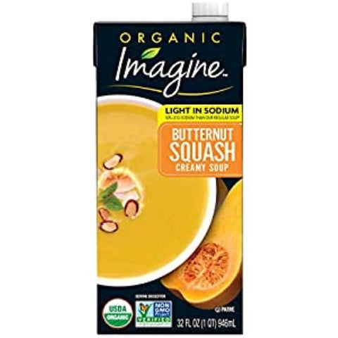 Organic Butternut Squash Creamy Soup  ( 946ml )