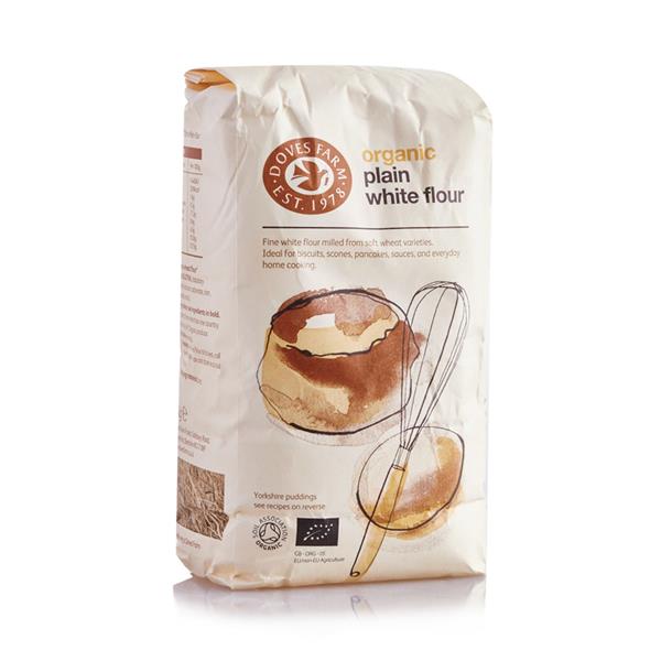 Organic  Plain White Flour ( 1 Kg )