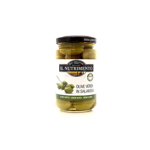 Organic Green Olives (280g)