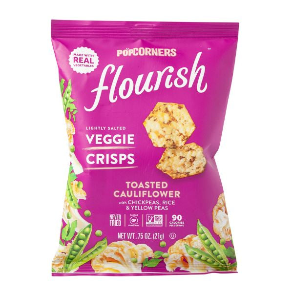 Flourish Veggie Crisps Toasted Cauliflower ( 21g )