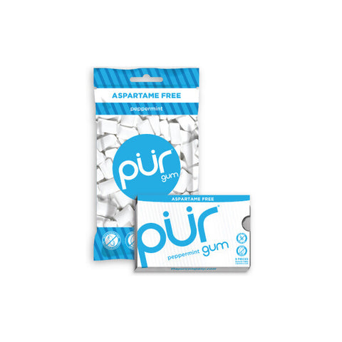 Gluten Free Sugar Free Peppermint Gum (77g)