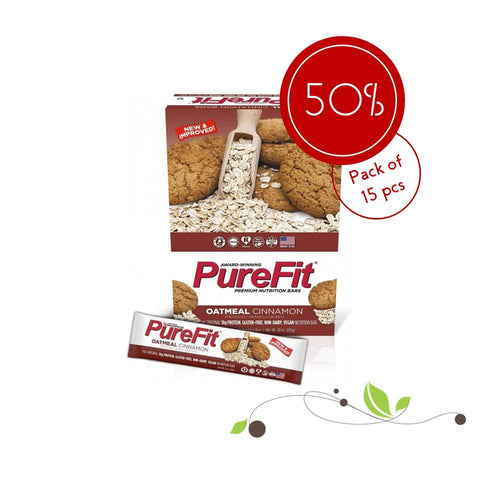 Oatmeal Cinnamon Bar 57g (Pack of 15 Pcs)